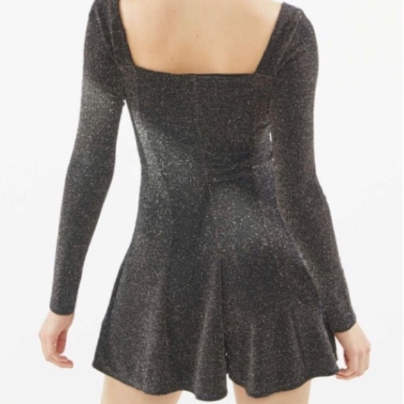 Urban Outfitters Black Glitter Romper - XS - Picture 8 of 11